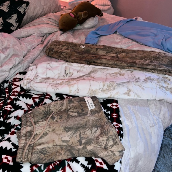 COMFRT CAMO SWEATPANTS - White Oak - Picture 6 of 7